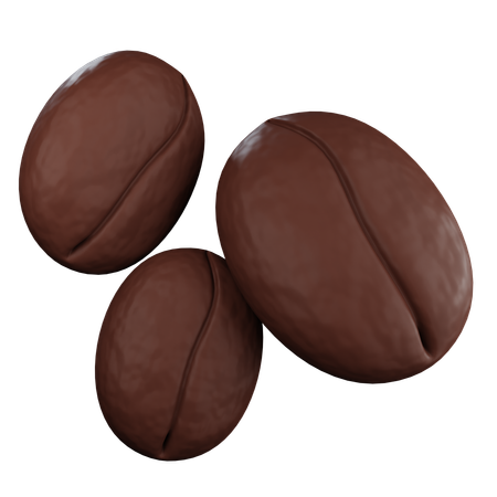 Coffee Beans  3D Icon