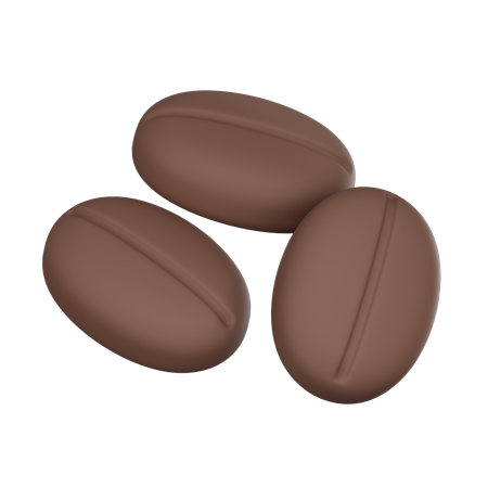 Coffee Beans  3D Icon