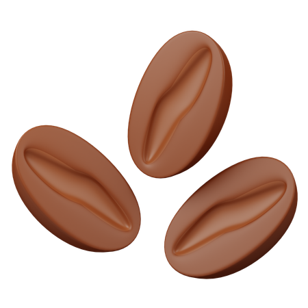 Coffee Beans  3D Icon