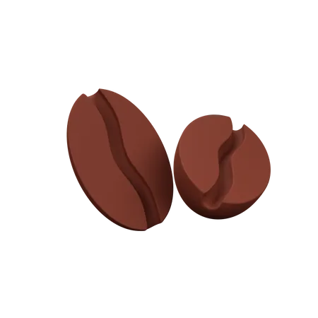 Coffee Beans  3D Icon