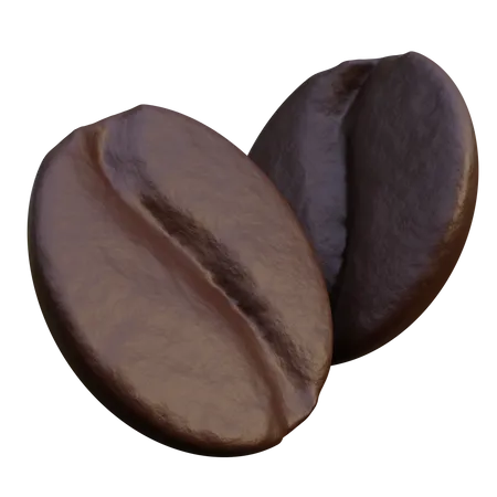 Coffee Beans  3D Icon