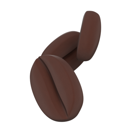Coffee Beans  3D Icon