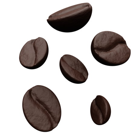 Coffee Beans  3D Icon