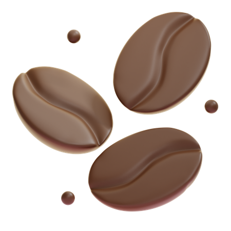 Coffee Beans  3D Icon