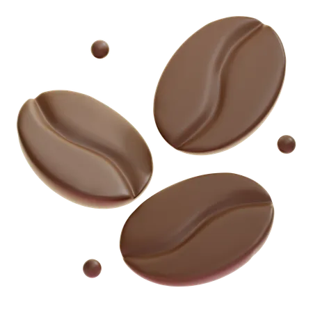 Coffee Beans  3D Icon