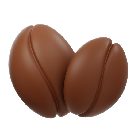 Coffee Beans  3D Icon