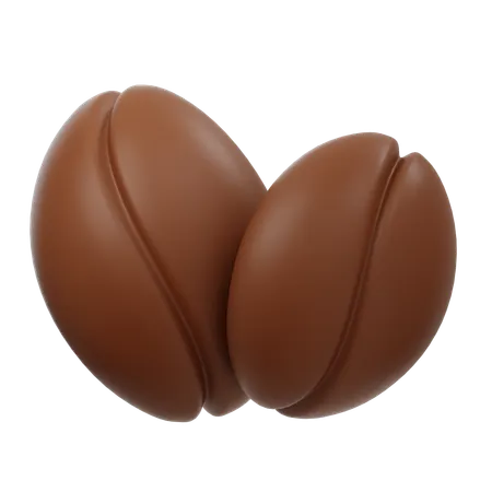 Coffee Beans  3D Icon