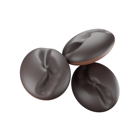 Coffee Beans  3D Illustration