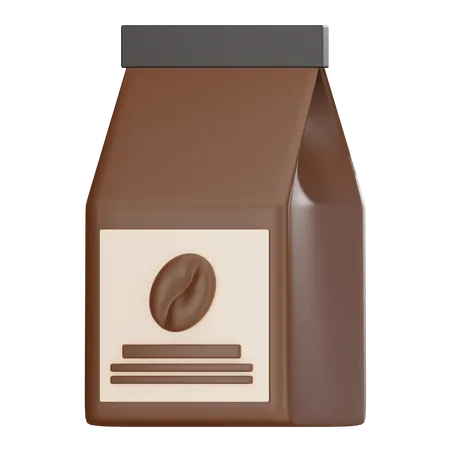 Coffee Beans Bag  3D Icon