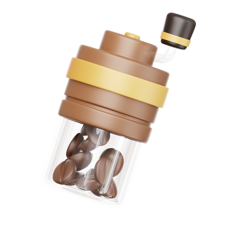 Coffee Beans Grinder  3D Icon