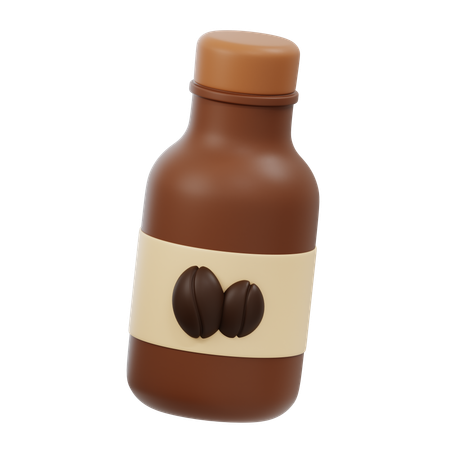 Coffee Bottle  3D Icon