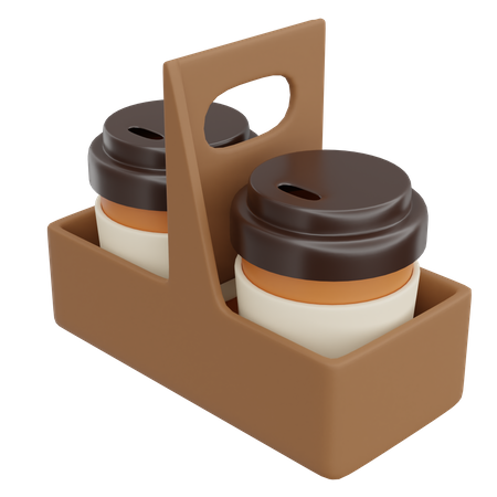 Coffee Box  3D Icon