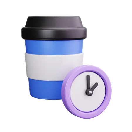 Coffee break  3D Icon