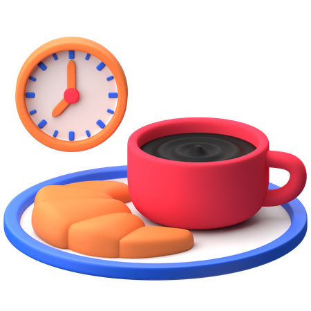 コーヒーブレイク  3D Icon