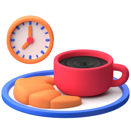 コーヒーブレイク  3D Icon