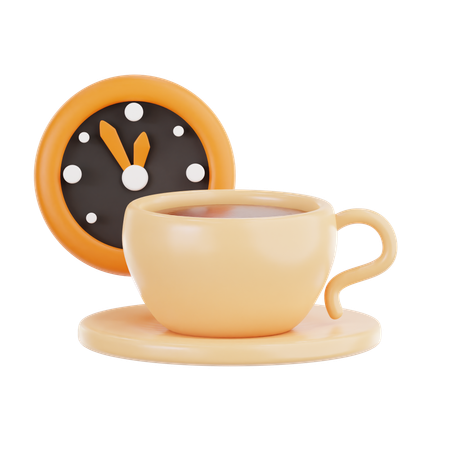 Coffee Break  3D Icon