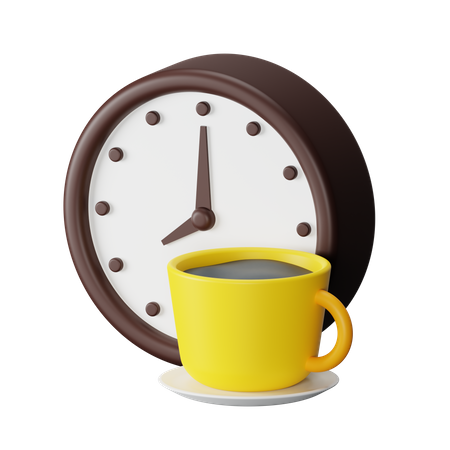 Coffee Break  3D Icon