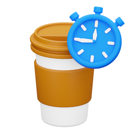 Coffee Break  3D Icon