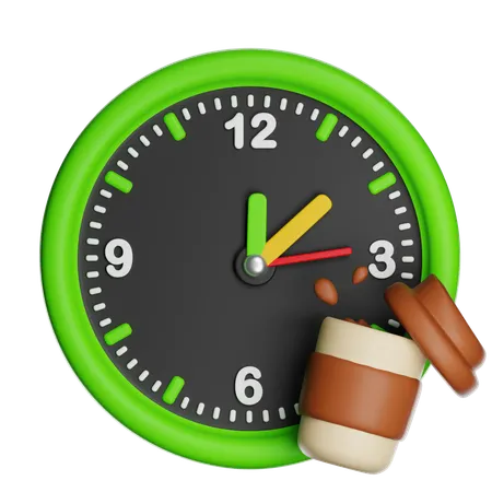 Coffee Break  3D Icon