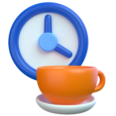 Coffee Break  3D Icon