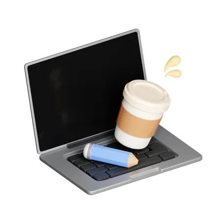 Coffee Break  3D Icon