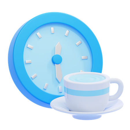 Coffee Break  3D Icon