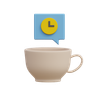 3d tea break emoji