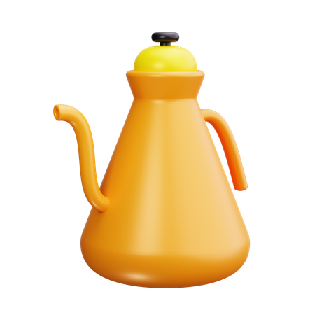 Coffee Brewing  3D Icon