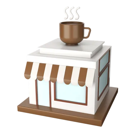 Coffee Cafe 3D Icon