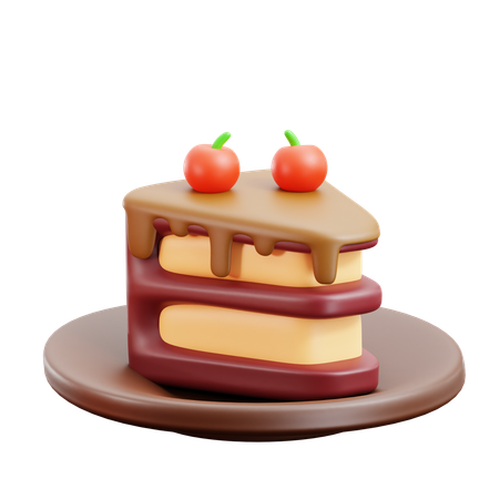Coffee Cake  3D Icon