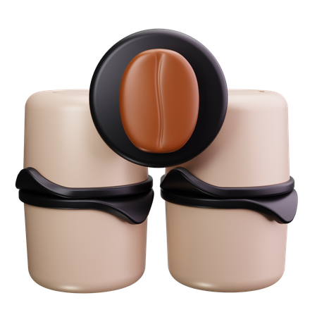 Coffee Capsule  3D Icon