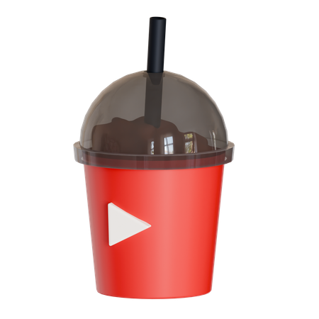 Coffee Cinema  3D Icon