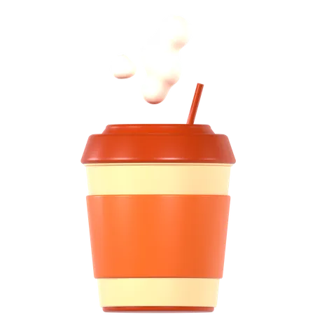 Coffee Cup 3 D Illustration Good For Food Design 3D Icon