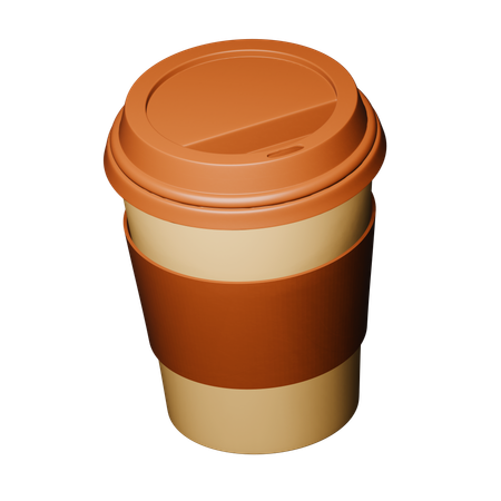 커피 컵  3D Icon