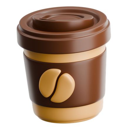커피 컵  3D Icon