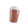 takeaway coffee emoji 3d