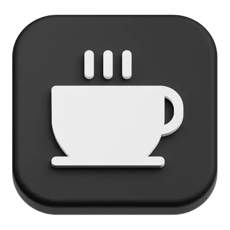 Coffee Cup  3D Icon
