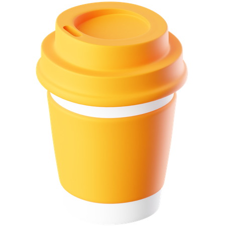 Coffee Cup  3D Icon