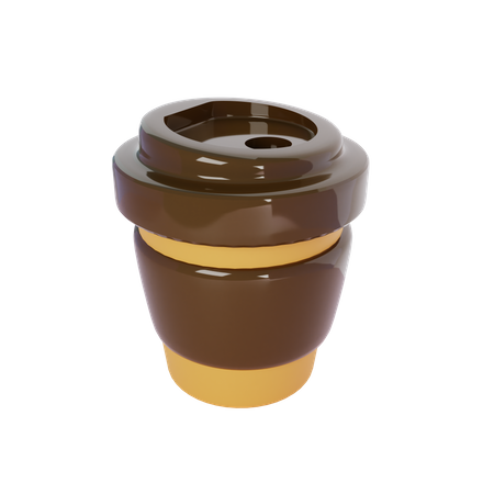 Coffee Cup  3D Icon