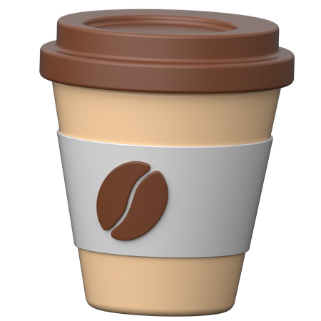 Coffee Cup  3D Icon