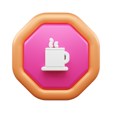 Coffee Cup  3D Icon