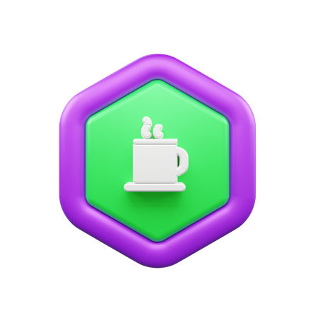 Coffee Cup  3D Icon