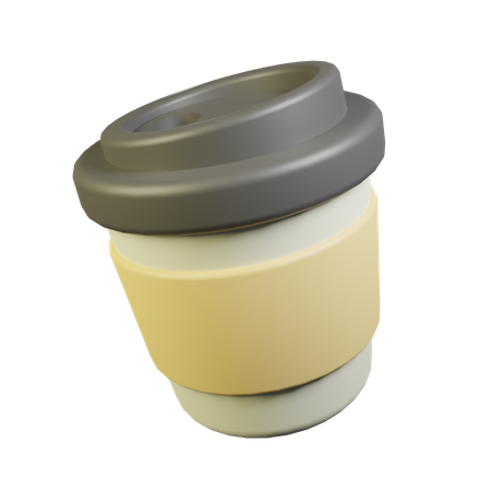 Coffee Cup  3D Icon