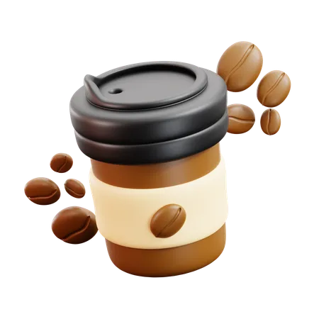 Coffee Cup  3D Icon