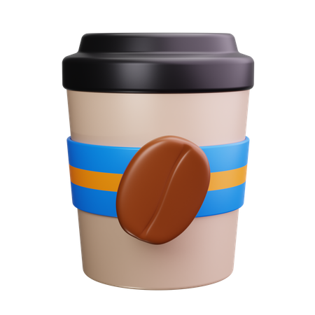 Coffee Cup  3D Icon