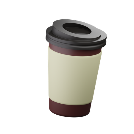 Coffee Cup  3D Icon