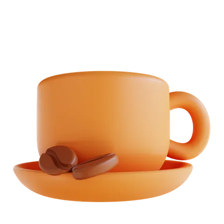 Coffee Cup  3D Illustration