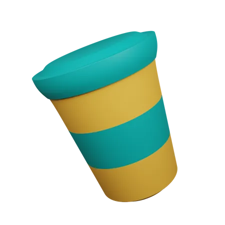 Coffee Cup  3D Illustration