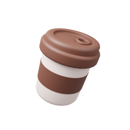 Coffee cup  3D Illustration