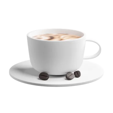 Coffee Cup  3D Illustration